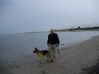 ja w DANII na spaceru na morzem szukam z psem kobiety zycia