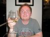 Out in restaurant in Sweden with a good friend of mine.
Enoying a glass of wine...